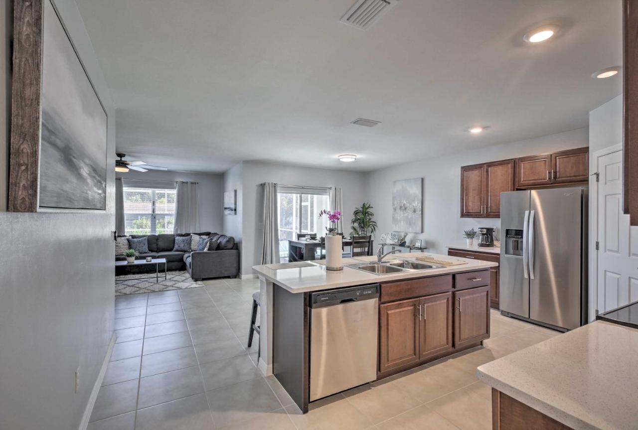 Modern Home With Heated Pool, 3 Mi To Beach Cape Coral Exteriér fotografie
