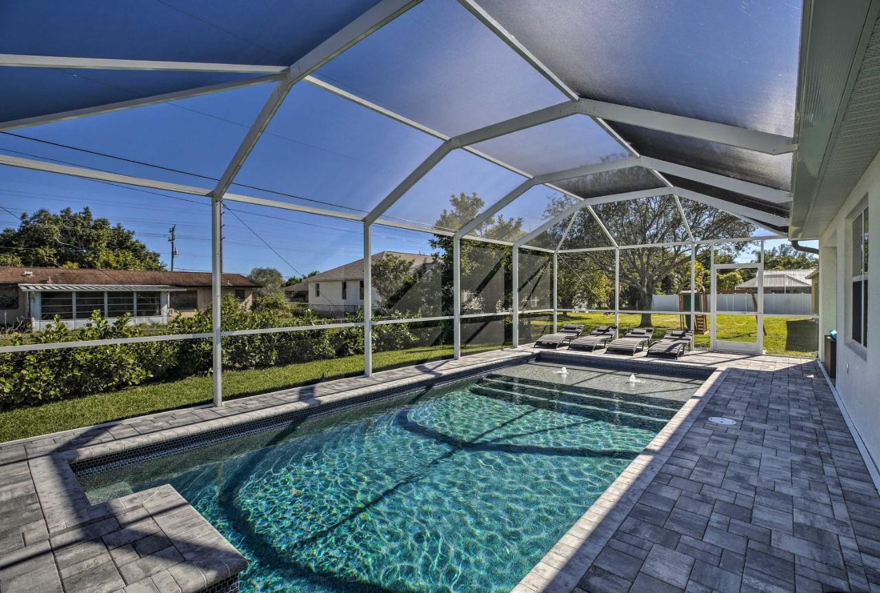 Modern Home With Heated Pool, 3 Mi To Beach Cape Coral Exteriér fotografie
